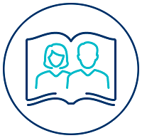 Icon showing patient brochure